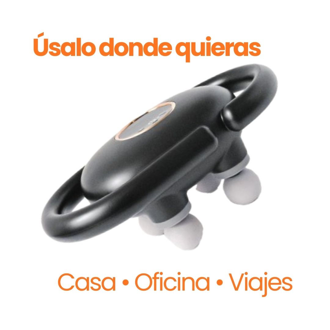 Masajeador Corporal FH-380 | Potencia Ajustable y Pantalla LED