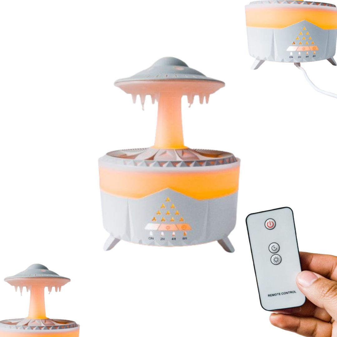 Humidificador de Aromas “Gota de Lluvia” - Luz Ambiental & 350ml