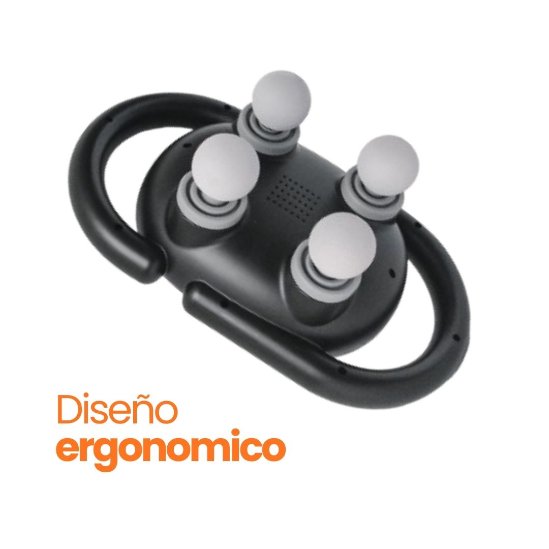 Masajeador Corporal FH-380 | Potencia Ajustable y Pantalla LED