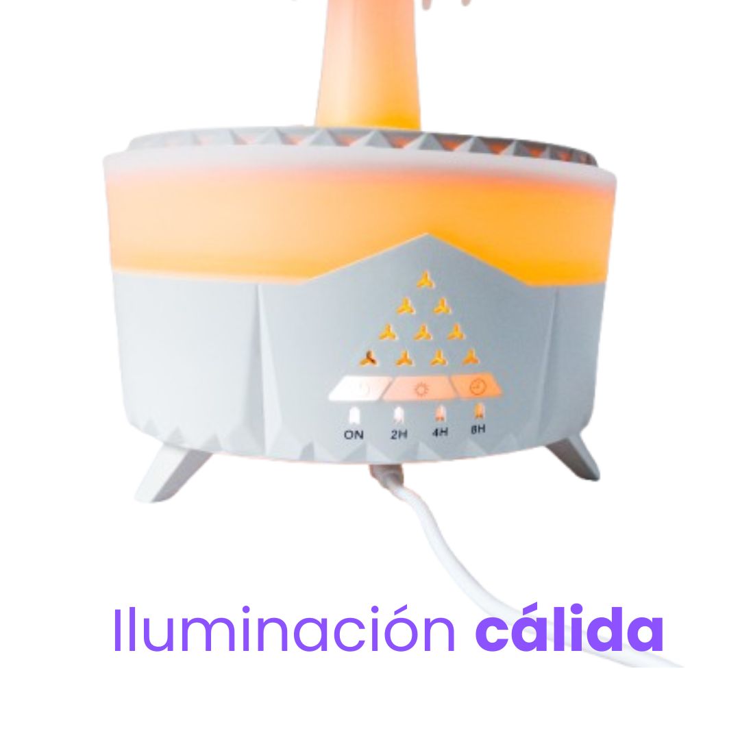 Humidificador de Aromas “Gota de Lluvia” - Luz Ambiental & 350ml